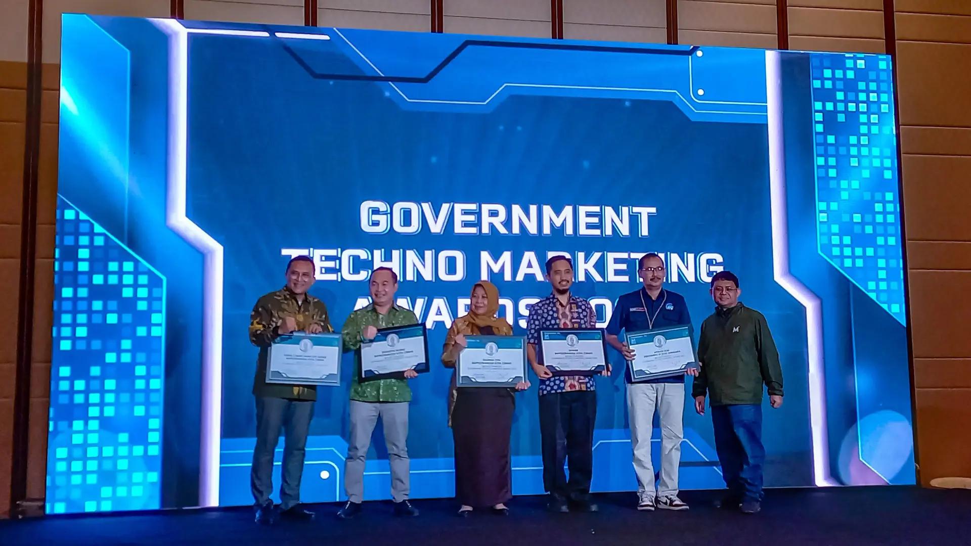 Inilah 7 Instansi Pemerintah Raih Penghargaan  Government Techno Marketing